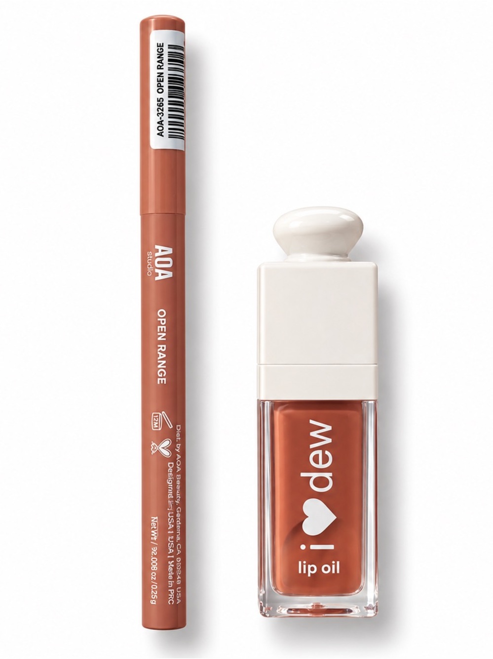 Lip Liner and Lip Oil Duo-Open Range